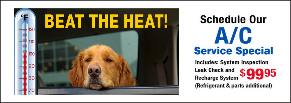 Schedule our A/C Service Special - 99.95